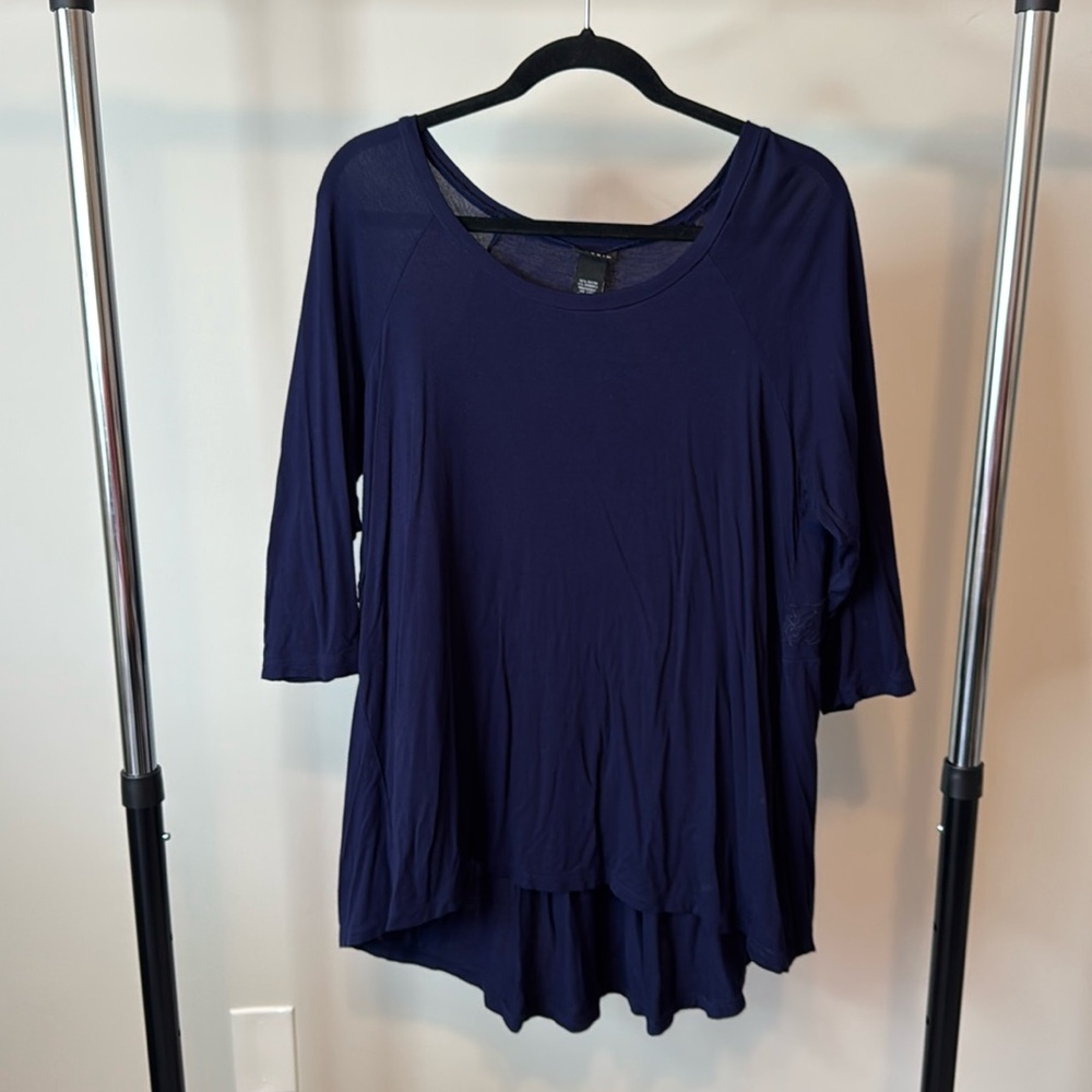 Torrid size 0 navy blue